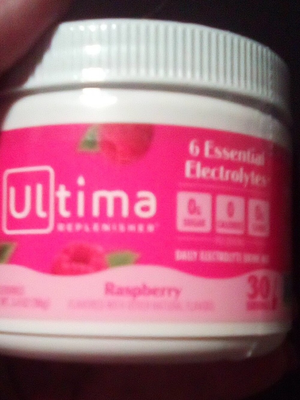 Ultima Replenisher Drink Mix Powder - 2 Raspberry / 2 Blue Raspberry - Picture 2 of 3